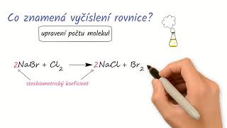 Jak vyčíslit chemickou rovnici 1/2