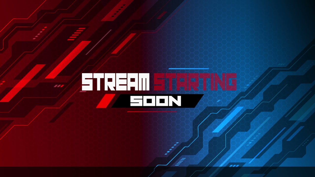 Twitch Starting Soon Screen Aesthetic