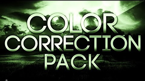 Color Correction Pack w/ Download ! (Magic Bullet Looks) Sony Vegas & After Effects