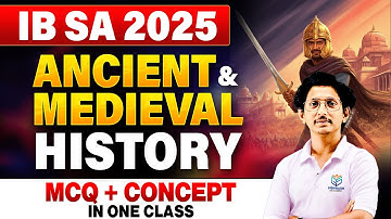 IB Security Assistant 2025 | Ancient & Medieval History | MCQ + Concept in One Class | By Ravi Sir