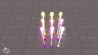 Splash Pad 3x3 Matrix Fountain System by AG