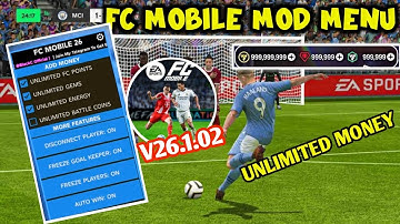 FC Mobile v26.1.02 MOD APK [Unlimited Money/Coins/Gems] for Android