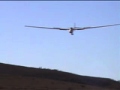 Glider Wheel-dangling Accident