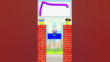 draw to smash.. logic puzzle game level 4378 #drawtosmash #gamingshort #logicpuzzle