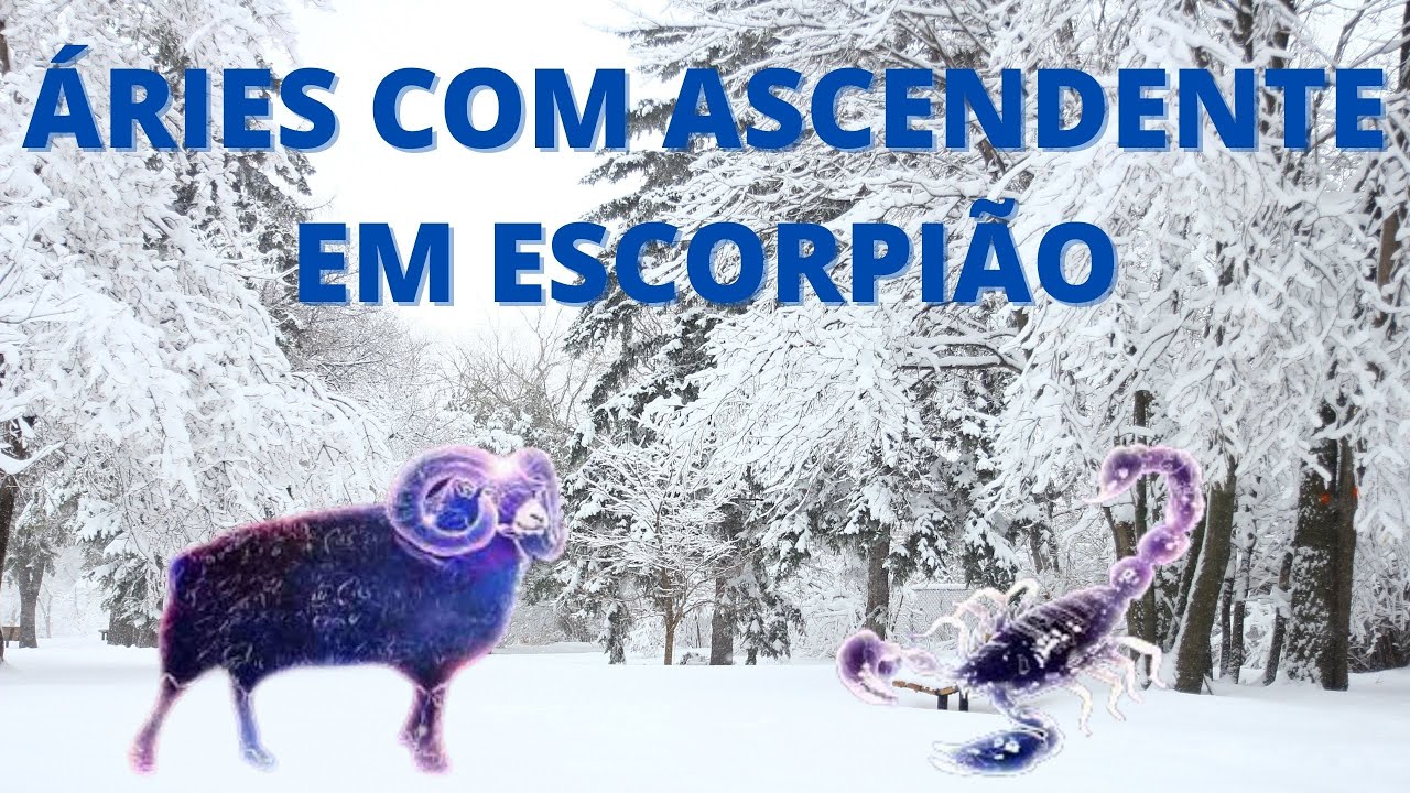 ÁRIES COM ASCENDENTE EM ESCORPIÃO - POR DIEGO RAMOS - YouTube