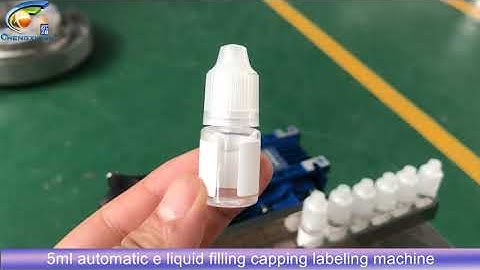 CX-YGF 5ml e liquid filling machine,filling plugging capping labeling machine
