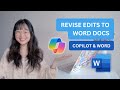 Full Beginner’s Guide: How To Revise Edits to Your Word Documents