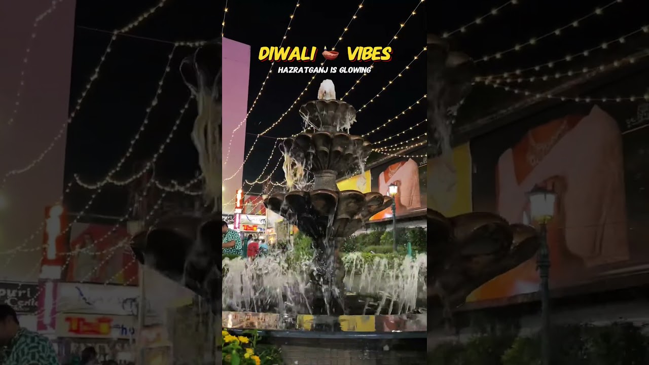 Hazratganj Lucknow Diwali Vibe|