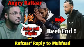 Raftaar's Reply to Muhfaad | Muhfaad vs Raga Beef END ! Kalamkaar Big Announcement |