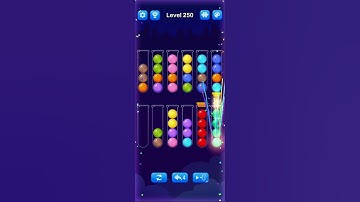 Ball Sort Puzzle level 250. #puzzle  #puzzlegame #strategy #gamer #games #game #gamers
