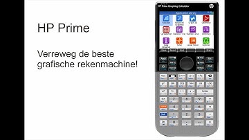 HP Prime - Verreweg de beste grafische rekenmachine