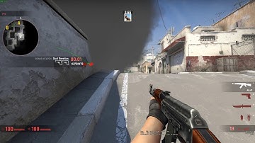 New Dust 2 One Way Smoke in Pit