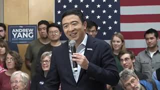 Andrew Yang Impresses NH Town Hall | Hanover, NH