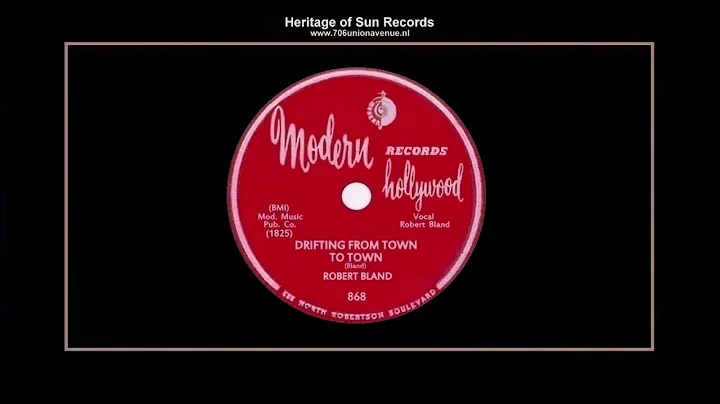 (1952) Modern 868-B ''Drifting From Town To Town''...