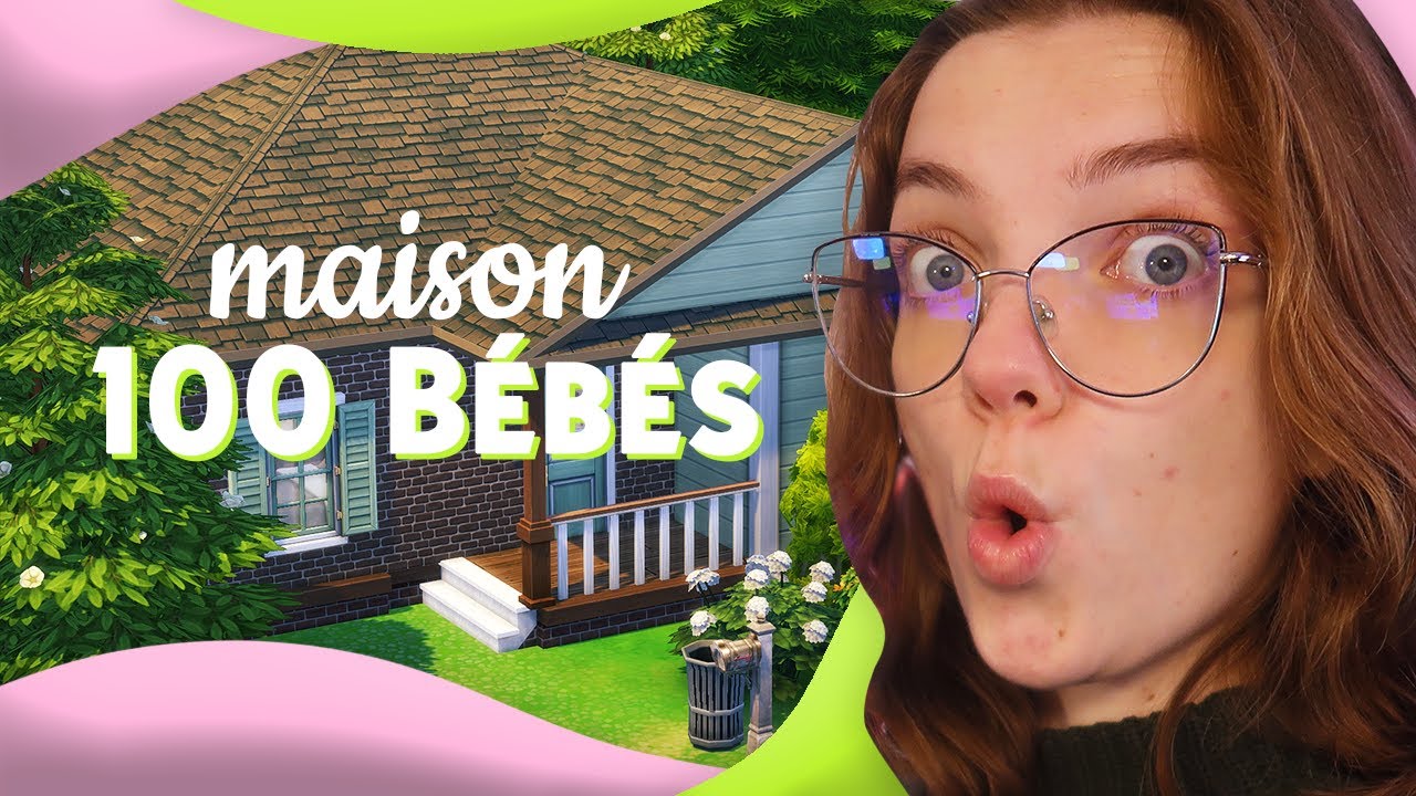 On construit la maison parfaite pour un 100 bbs challenge  et 100 jeu de base 