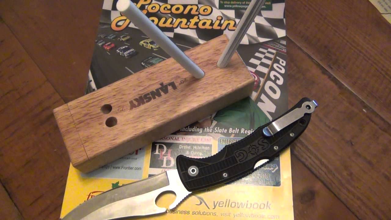 Lansky Knife Sharpening System Demo and Review 
