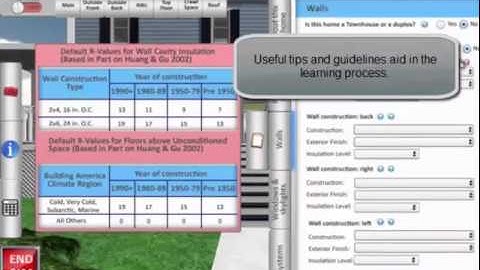 Home Energy Score Training Simulation Overview