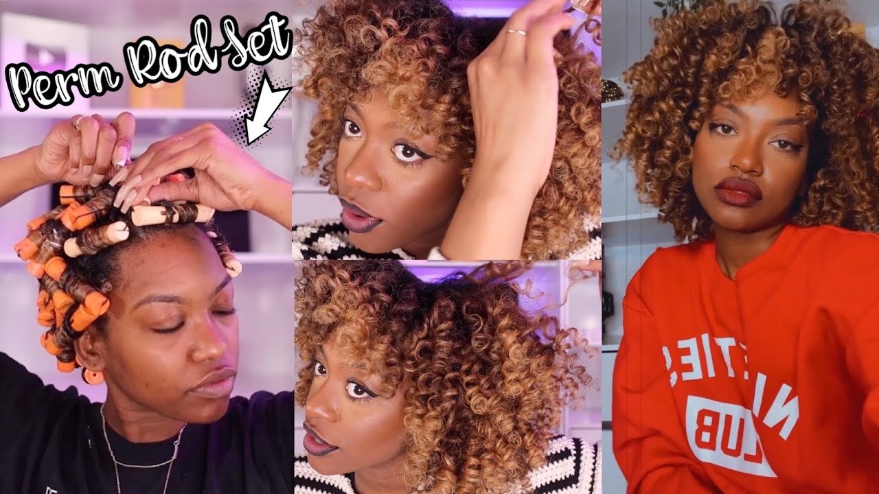 My Best Perm Rod Set To Date! - The Shine, Body, Hold, and Blonde Hair ...