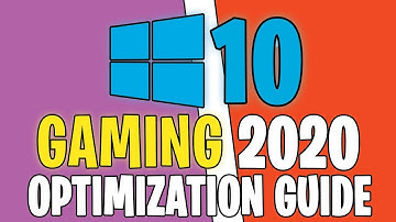 Optimize Windows 10 For GAMING & Performance in 2020 FULL Updated Guide