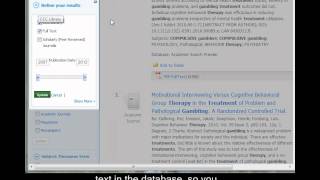 CCC LIB 101: Academic Search Premier - Using Limits (captioned)