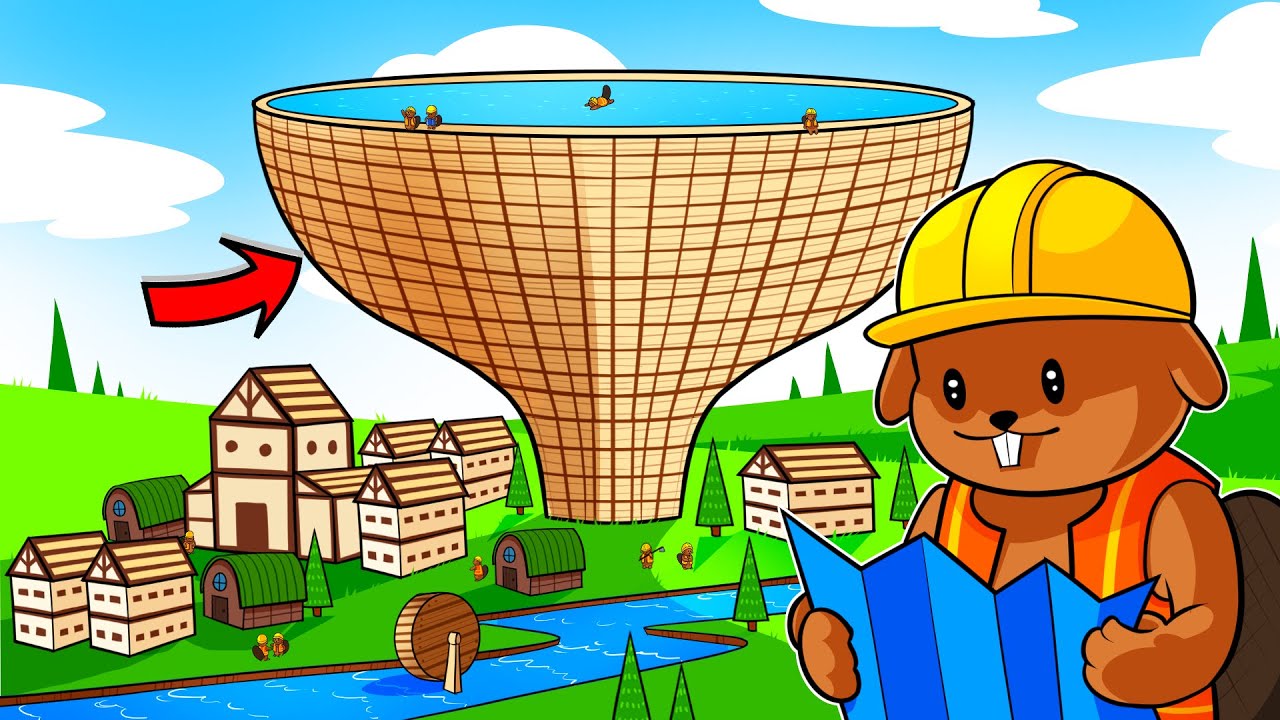 Storing water the ENGINEERING WAY in Timberborn!