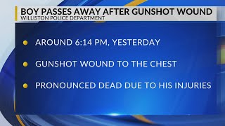 Boy injured in Williston shooting passes away