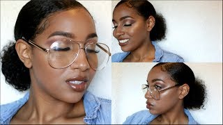 GRWM Chit Chat: Instagram Baddie\/ Glam Beat | Random Questions Tag