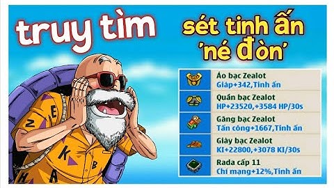 ⭐ Hành Trình Up Và Hoàn Thiện Sét Tinh Ấn Ép Né Đòn Đầu Tiên Của 9 Sever - Ngọc Rồng Online