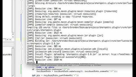 Confluence plugin building
