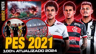 🚨INCRÍVEL E INSANO GOGOSZ PATCH PARA O PES 2021 COM +DE 1.000 ESTÁDIOS E FACES REAIS 100% ATUALIZADO