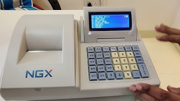 Billing Machine NGX NBP 300 3" Thermal Printer Billing Machine NGX NBP300 Restaurant Hotel Garments