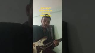 Wah Effect using an Envelope Filter Pedal. #guitar # guitar effects #guitarloops #fxpedals