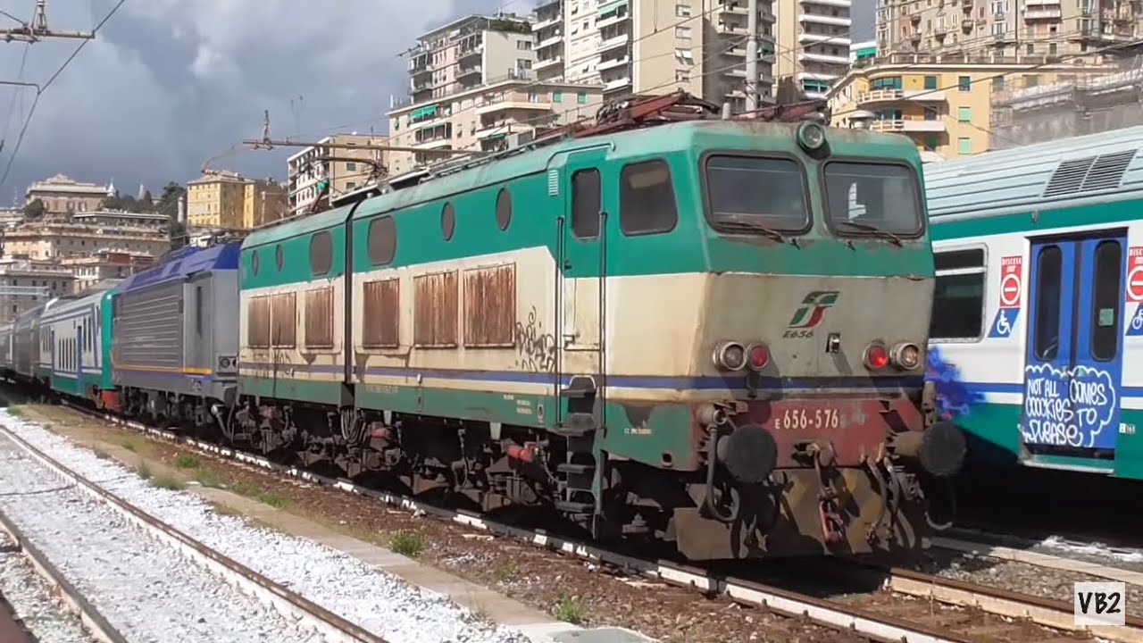 Genova Brignole: treni ordinari e straordinari in transito, arrivo e partenza! [2/2]