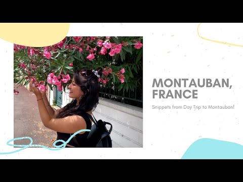 DAY TRIP || MONTAUBAN, FRANCE || FIRST TRAVEL VIDEO || WALKING TOUR AROUND THE CITY