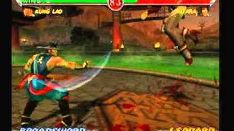 MK Deadly Alliance runthrough with Kung Lao part 1