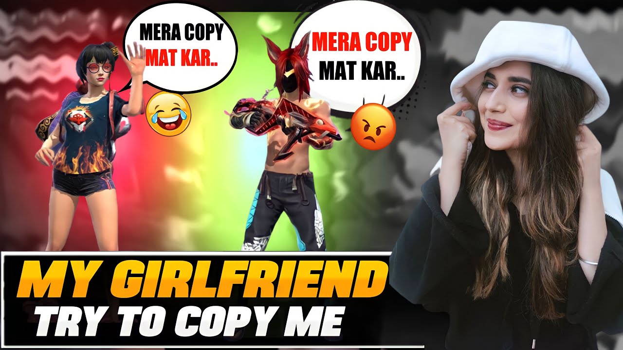 My Girlfriend Try To Copy Me😂 || Gone Wrong Or Successfull? || Garena Freefire ❤️