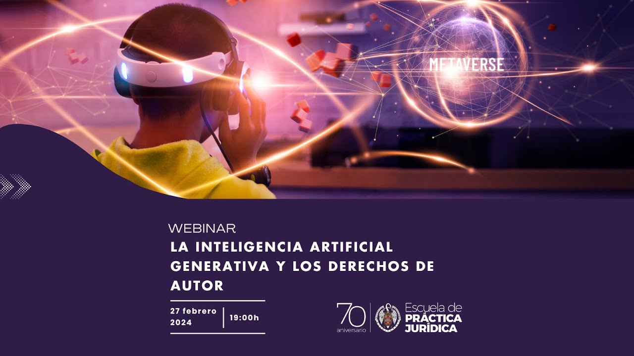 LA INTELIGENCIA ARTIFICIAL GENERATIVA Y LOS DERECHOS DE AUTOR - YouTube