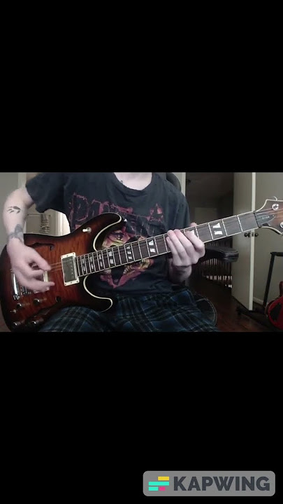 8 Minutes Of Brutal Metal Guitar Improv #shorts - Full video on my channel!
