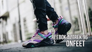 Onfeet Reebok Aztrek 96 Adventure (EG9224) Review | sneakers.by - YouTube