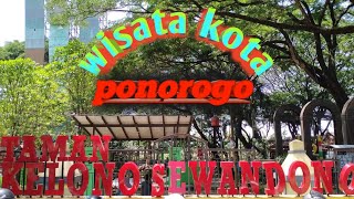 Taman kota ponorogo | tempat wisata kota yang nyaman di ponorogo