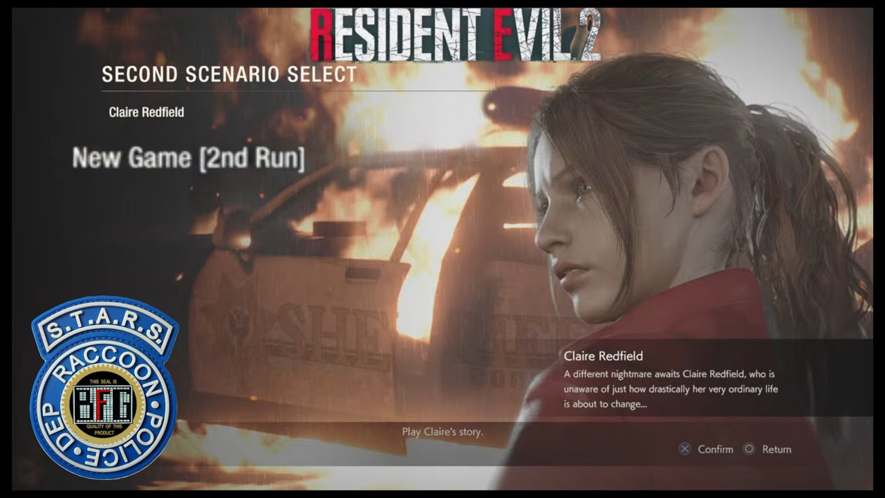 Byehazard Art — Claire Redfield as seen in Resident Evil 2 REmake