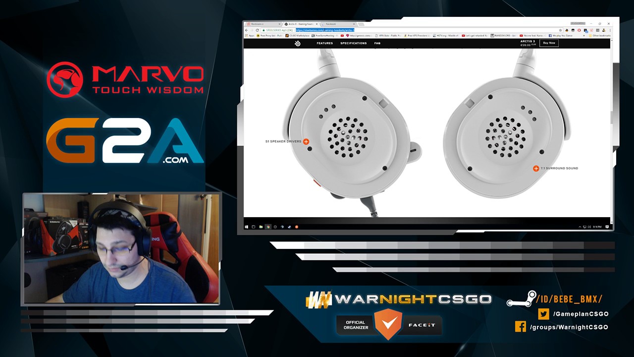 Live 5 | CS:GO Ne Jucam pe FACEIT !! Testam Noile casti SteelSeries ...