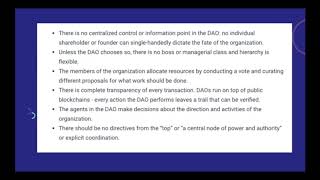 Introduction to DAOs