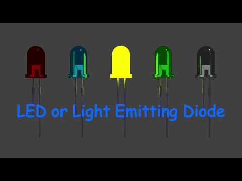 How does a Light Emitting Diode or LED work?