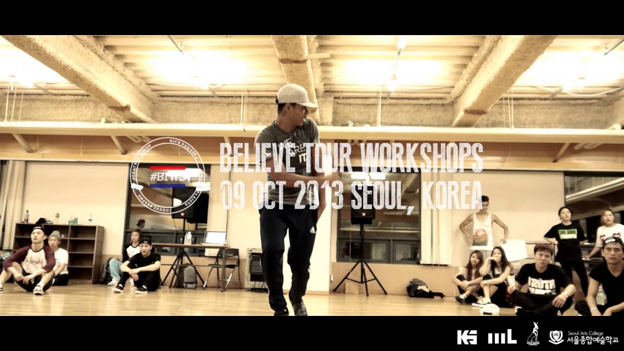 Believe tour workshop 