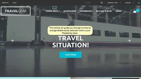 How To Change Default Social Media Icons PrestaShop 1.6x