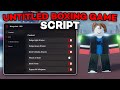 [FREE] Untitled Boxing Game Script | Auto Block, Auto Dodge, Combat Style Changer | PC &amp; MOBILE