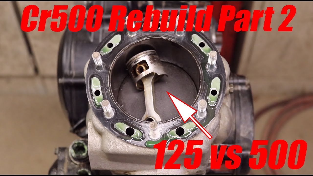 Cr500 Rebuild Part 2 - Engine Tear down!