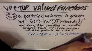 APBC: Vector Valued Functions (VVF) (E2)