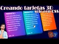 Creando TARJETAS 3D solo con CSS